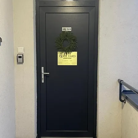Appartement Paris Yard With Free Parking